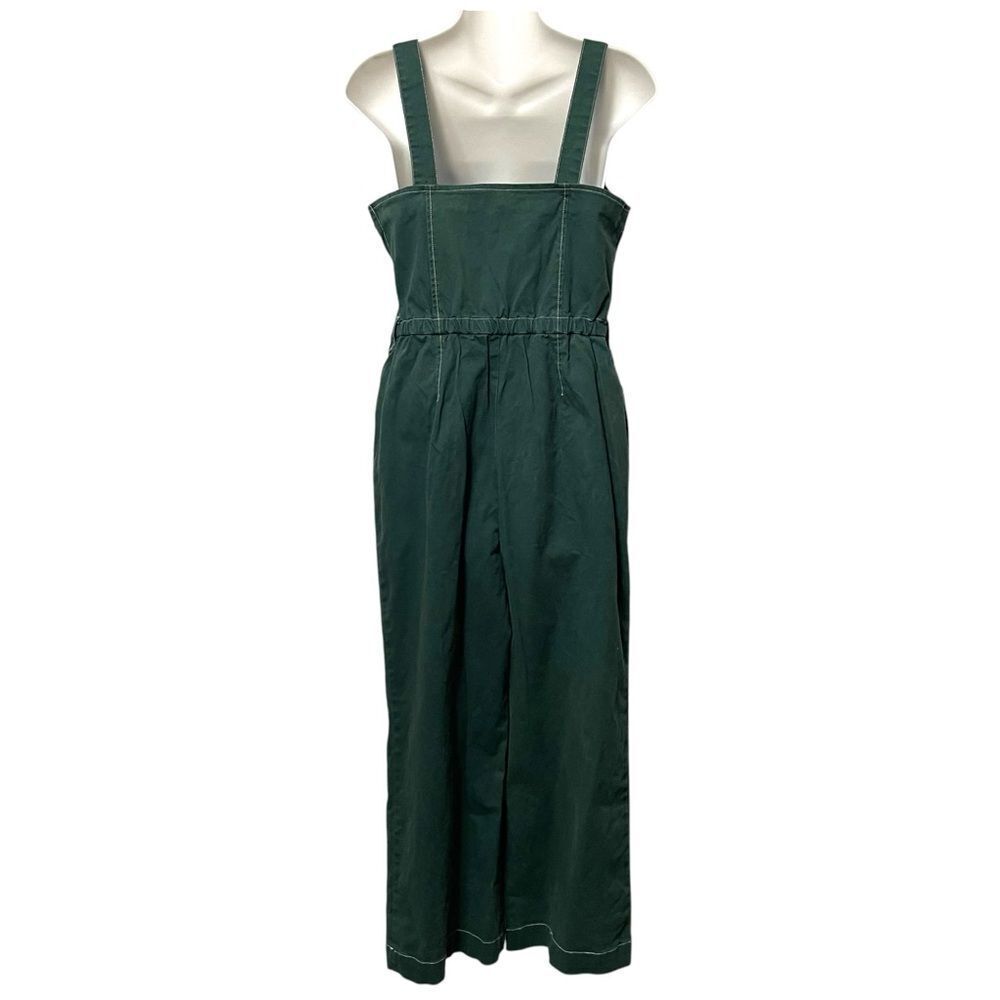 MODCLOTH A Solid Plan Cropped Wide Leg Retro Jumpsuit S - Picture 6 of 9